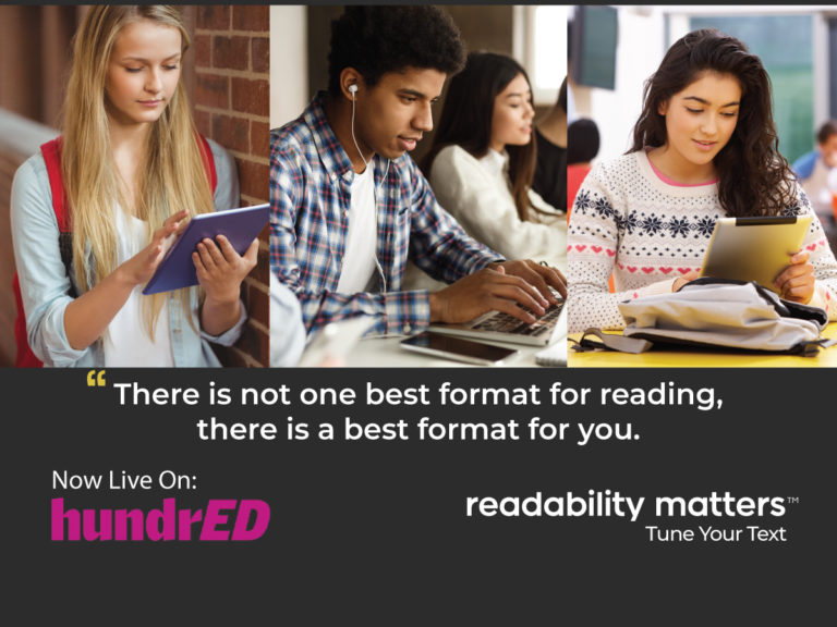 Hundred.org Readability Innovation page