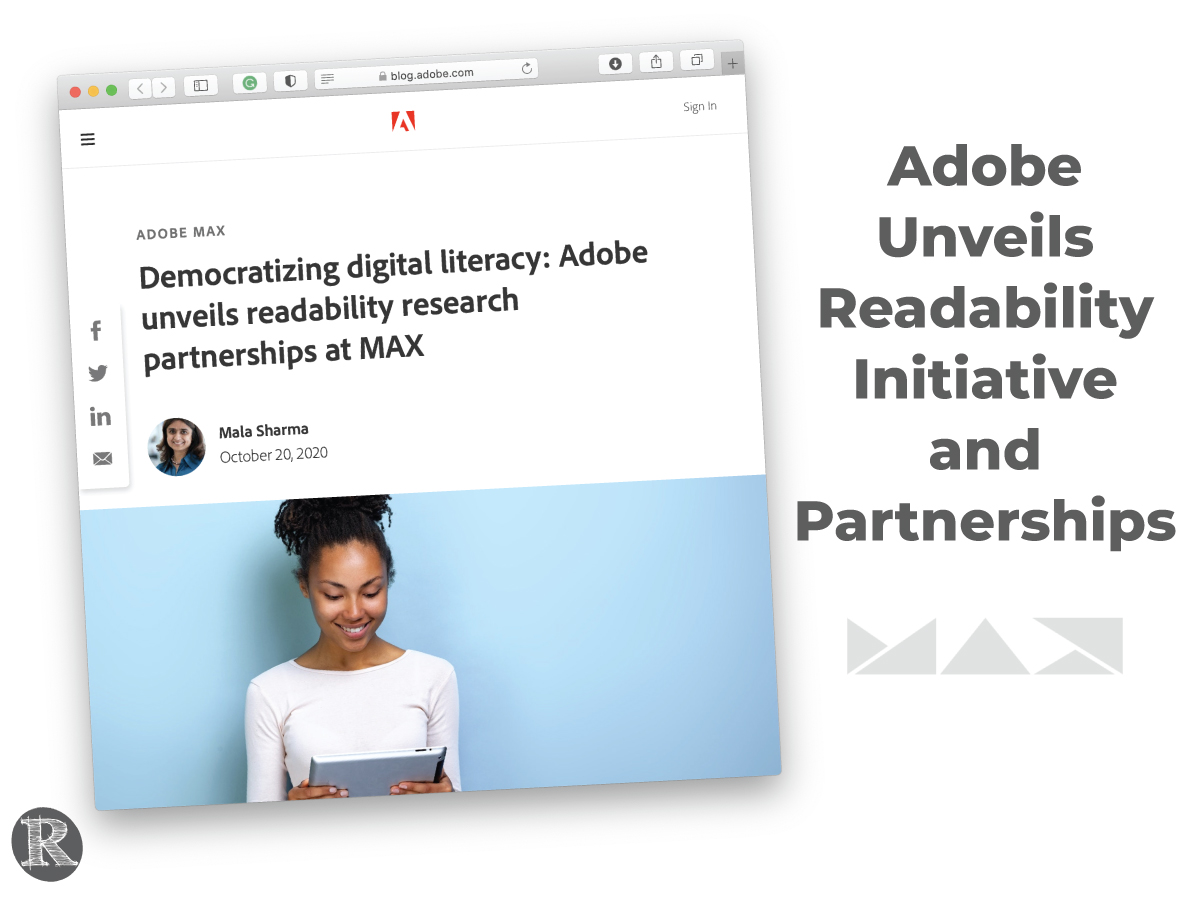 Adobe unveils readability partnerships