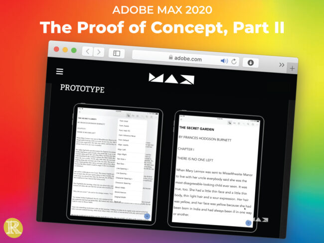 Adobe MAX 2020 Acrobat Reader Prototype