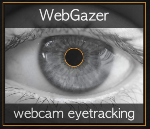WebGazer webcam eyetracking