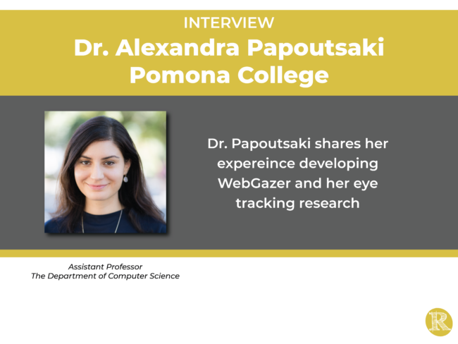 Interview with Dr. Alexandra Papoutsaki