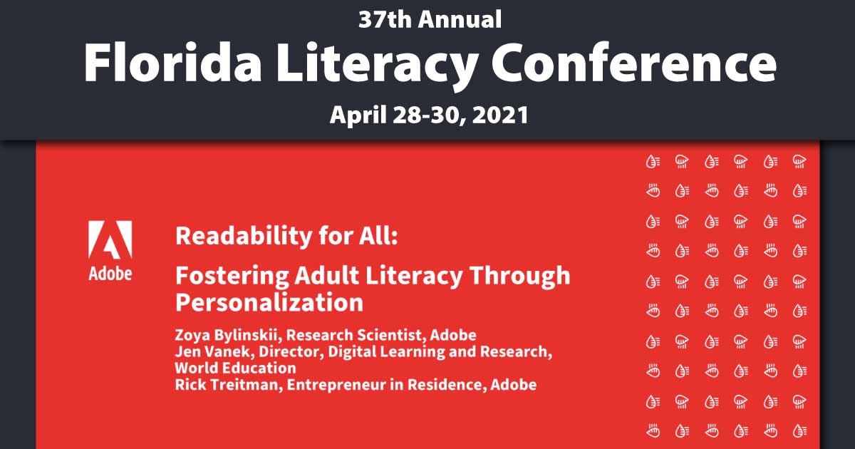 Florida Literacy Conference 2021 Readability Matters