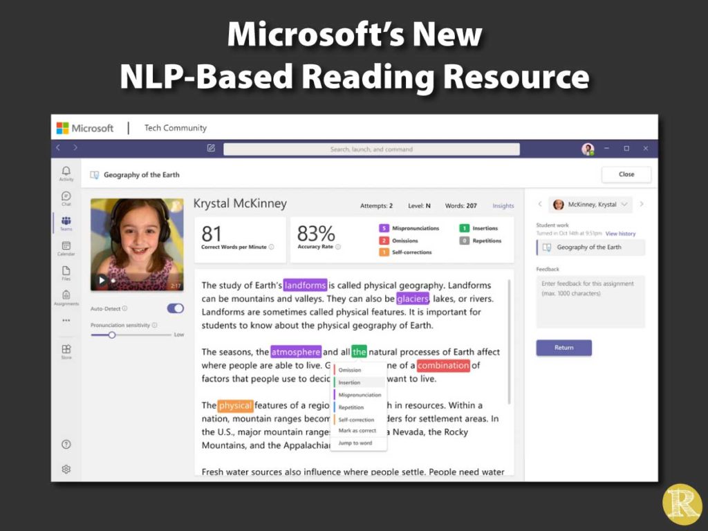 Microsoft's New NLP-Based Reading Resource