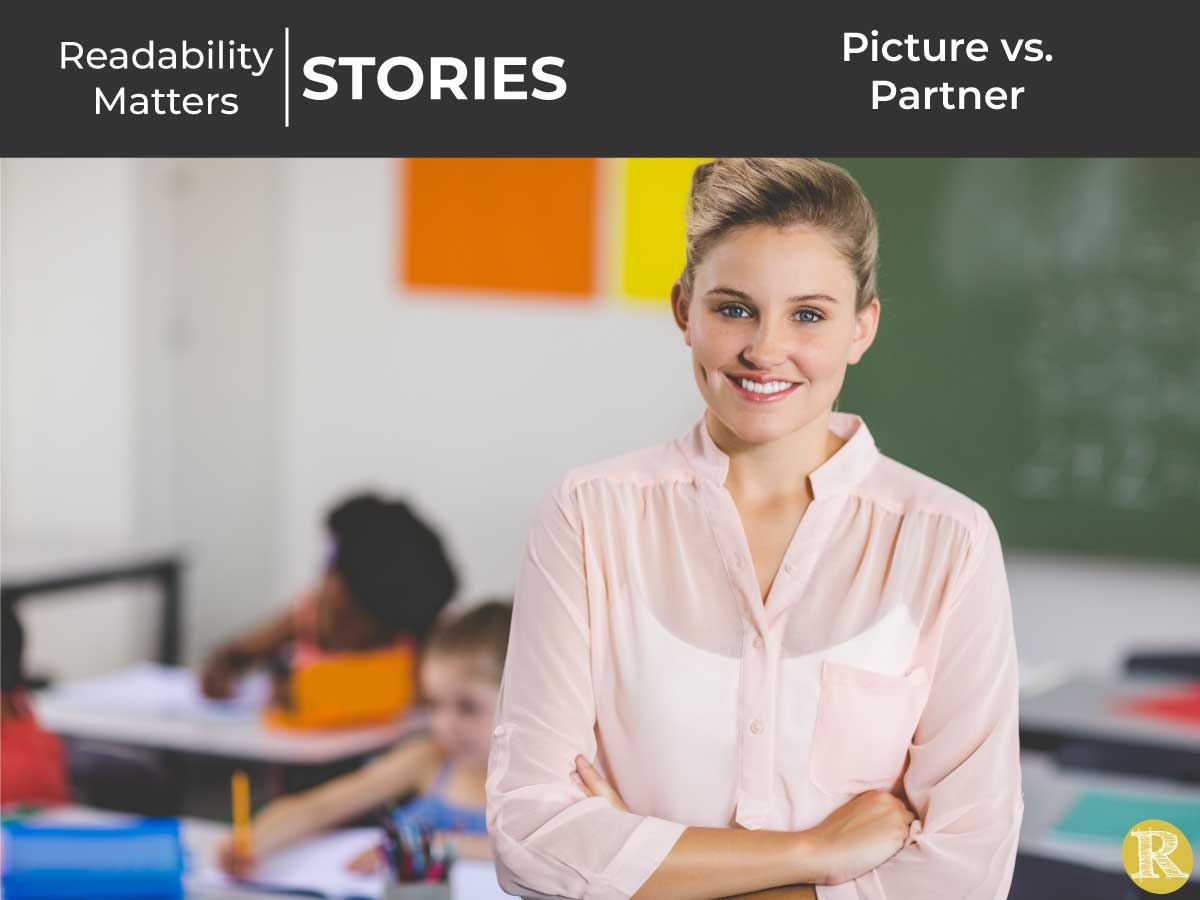 Readability Stories: Picture vs. Partner