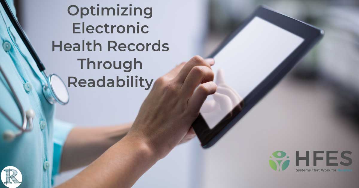 Optimizing Electronic Health Records Through Readability
