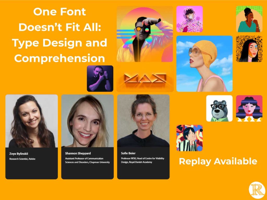 Adobe MAX: One Font Doesn't Fit All Type Design and Comprehension