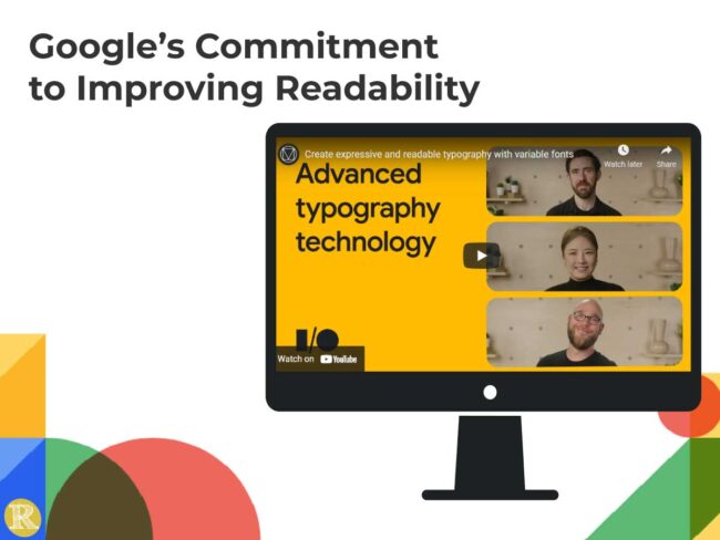 Google's Commitment to Improving Readability