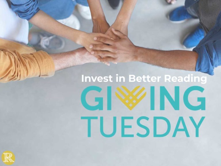Invest in Better Reading - Giving Tuesday