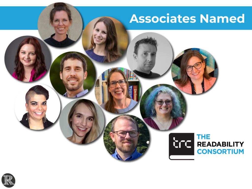The Readability Consortium Associates Named