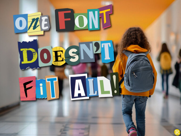 One Font Doesn't Fit All