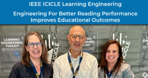 IEEE ICICLE Learning Engineering Conference, Engineering for Better Reading Performance Improves Educational Outcomes
