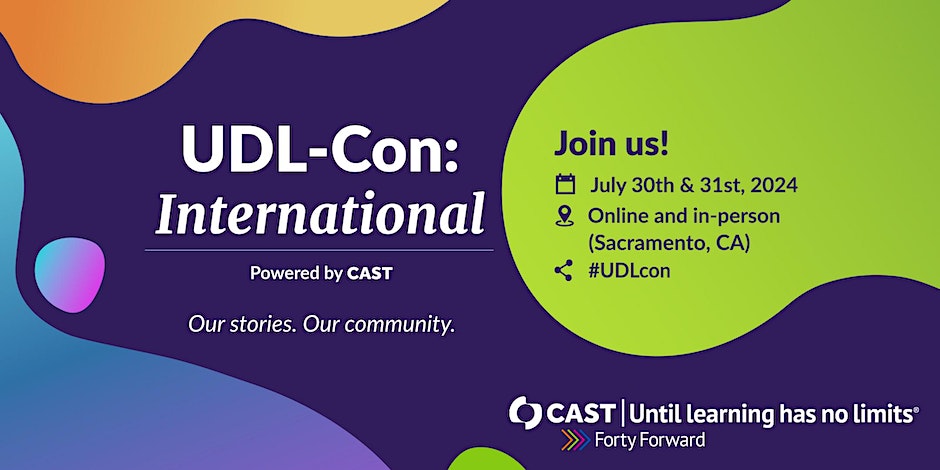 UDL-Con International: Join us!