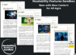 Readability Features Sandbox - Now with New Content for All Ages