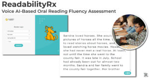 ReadabilityRx: Voice AI-based oral reading fluency assessment
