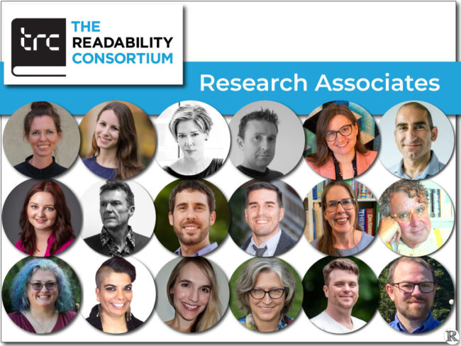 The Readability Consortium Research Associates